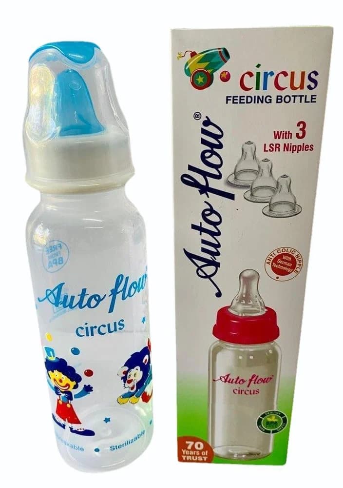Auto Flow Circus Feeding Bottle (A35)