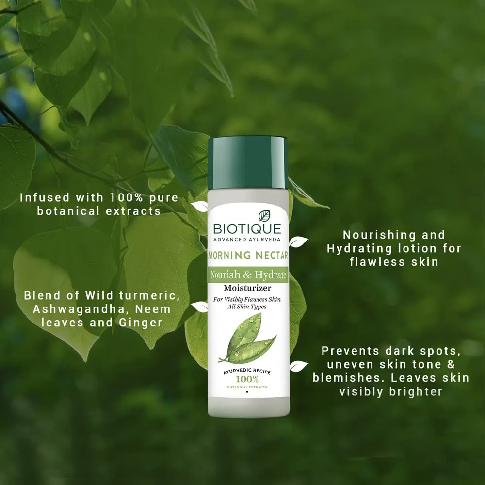 Biotique Morning Nectar Nourish And Hydrate Moisturizer
