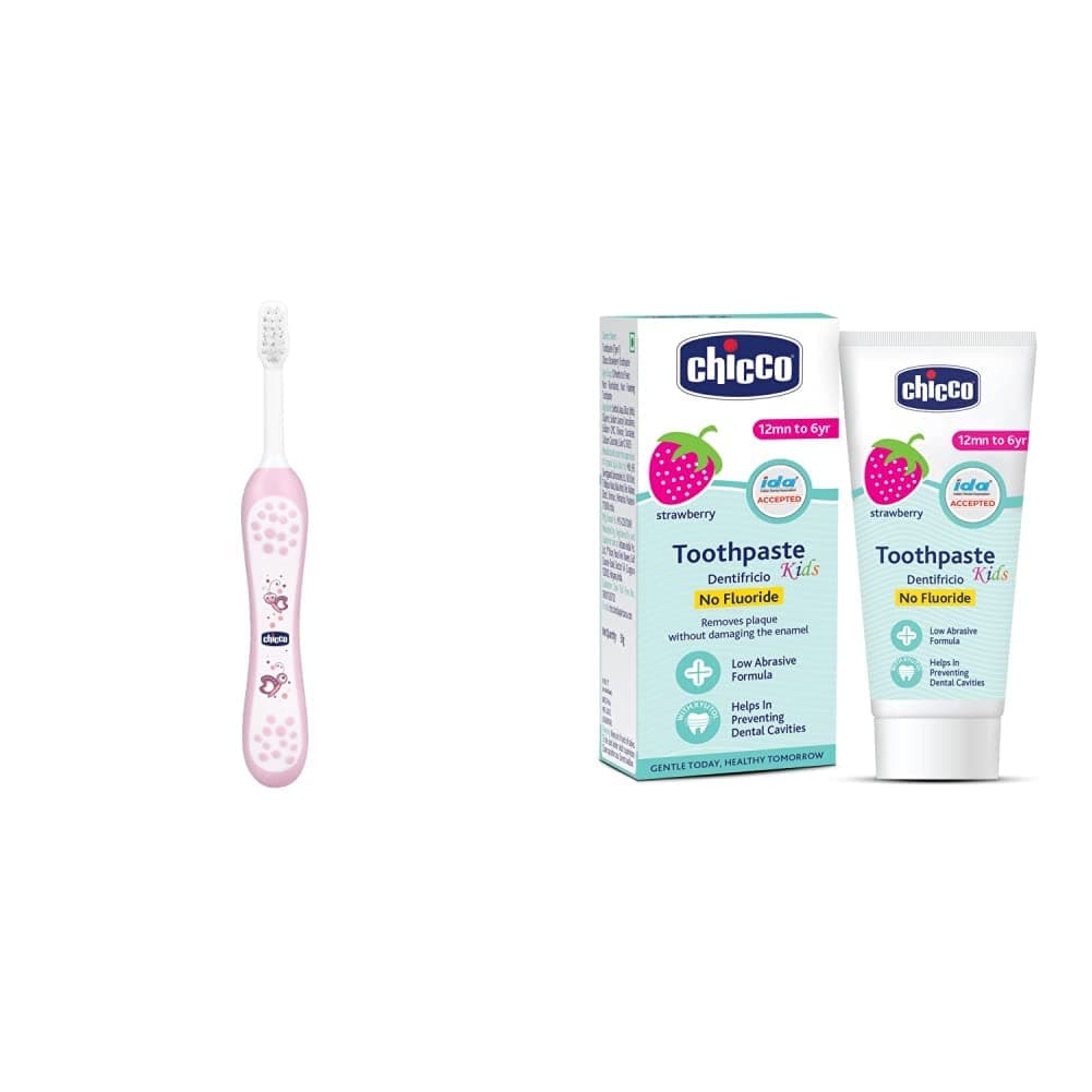 Chicco Kids Dark Pink Toothpaste 6 To 36 Months