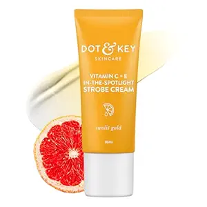 Dot And Key Vitamin C Plus E In The Spotlight Snulit Gold Strobe Cream
