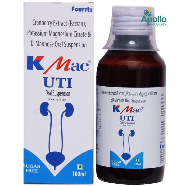 K Mac Uti Sugar Free Oral Suspension Adult