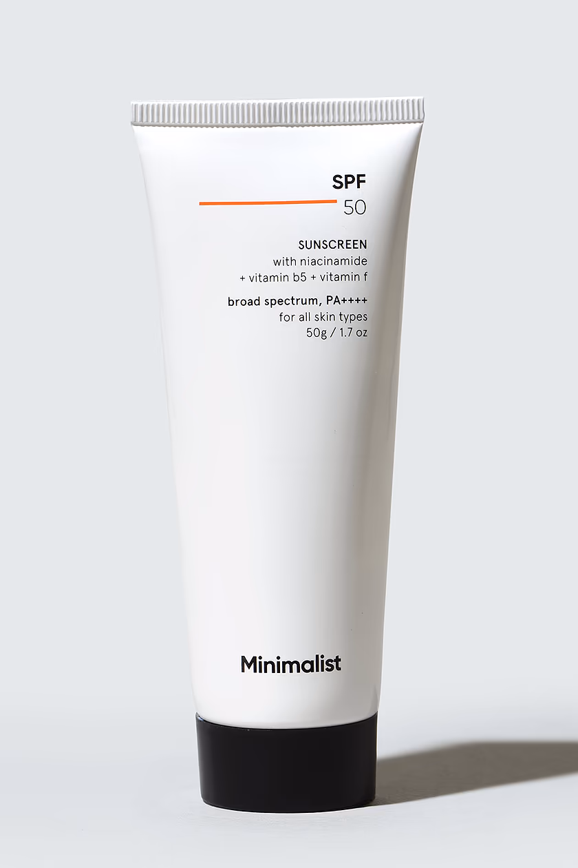Minimalist SPF 50 Sunscreen