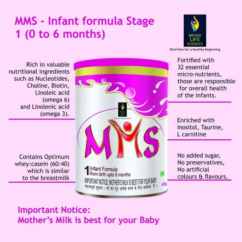 Mms 1 Infant Formula Powder (Upto 6 Month)