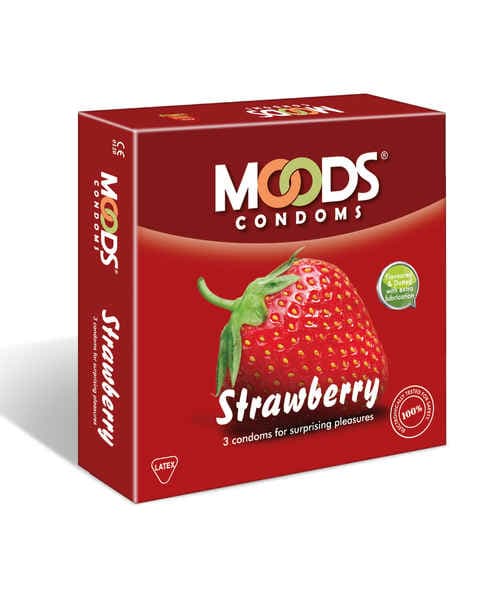 Moods Strawberry Condoms
