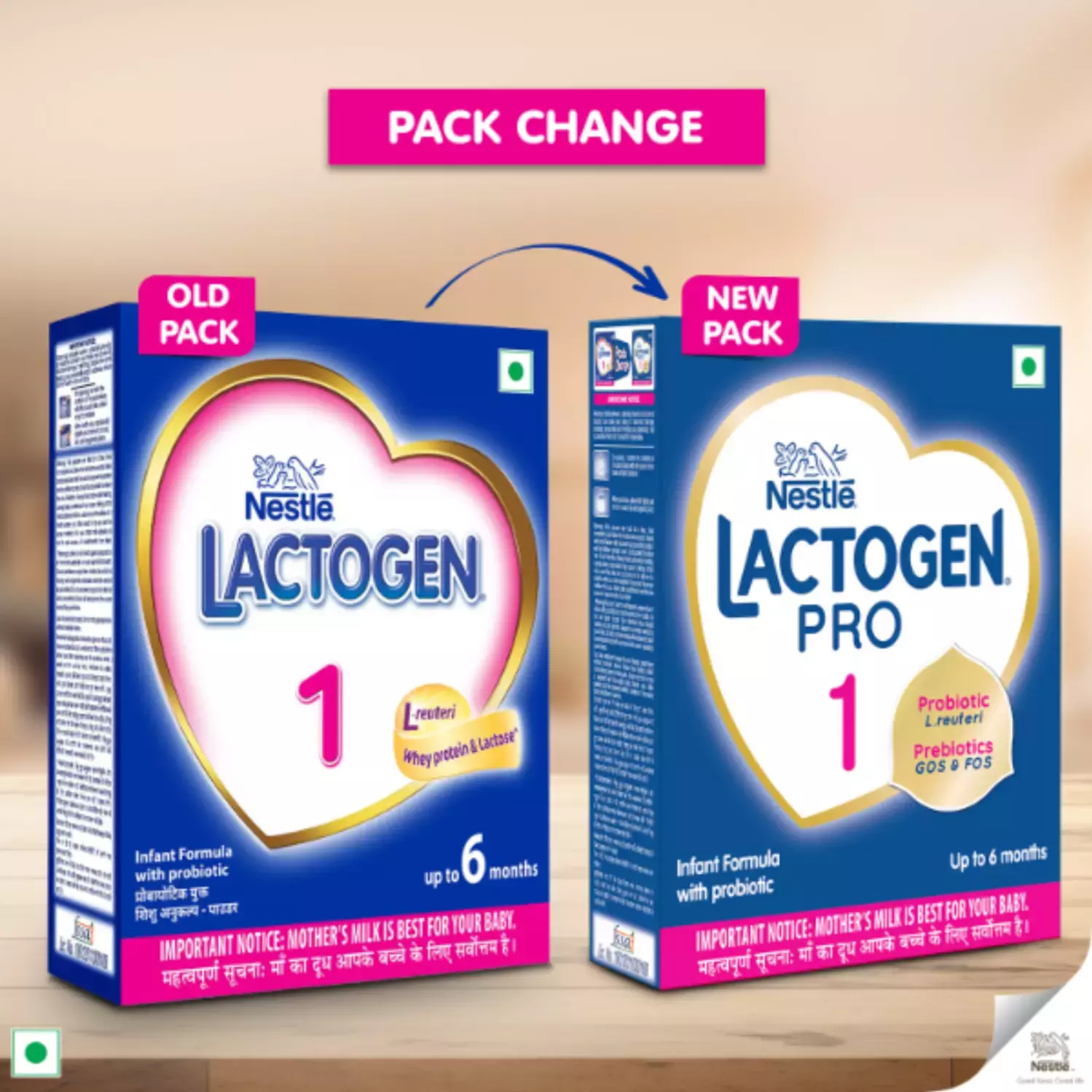Nestle Lactogen Pro 1 Infant Formula Powder Upto 6 Months