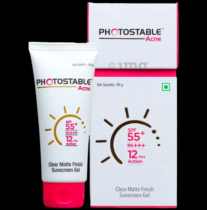 Photostable Sunscreen Gel