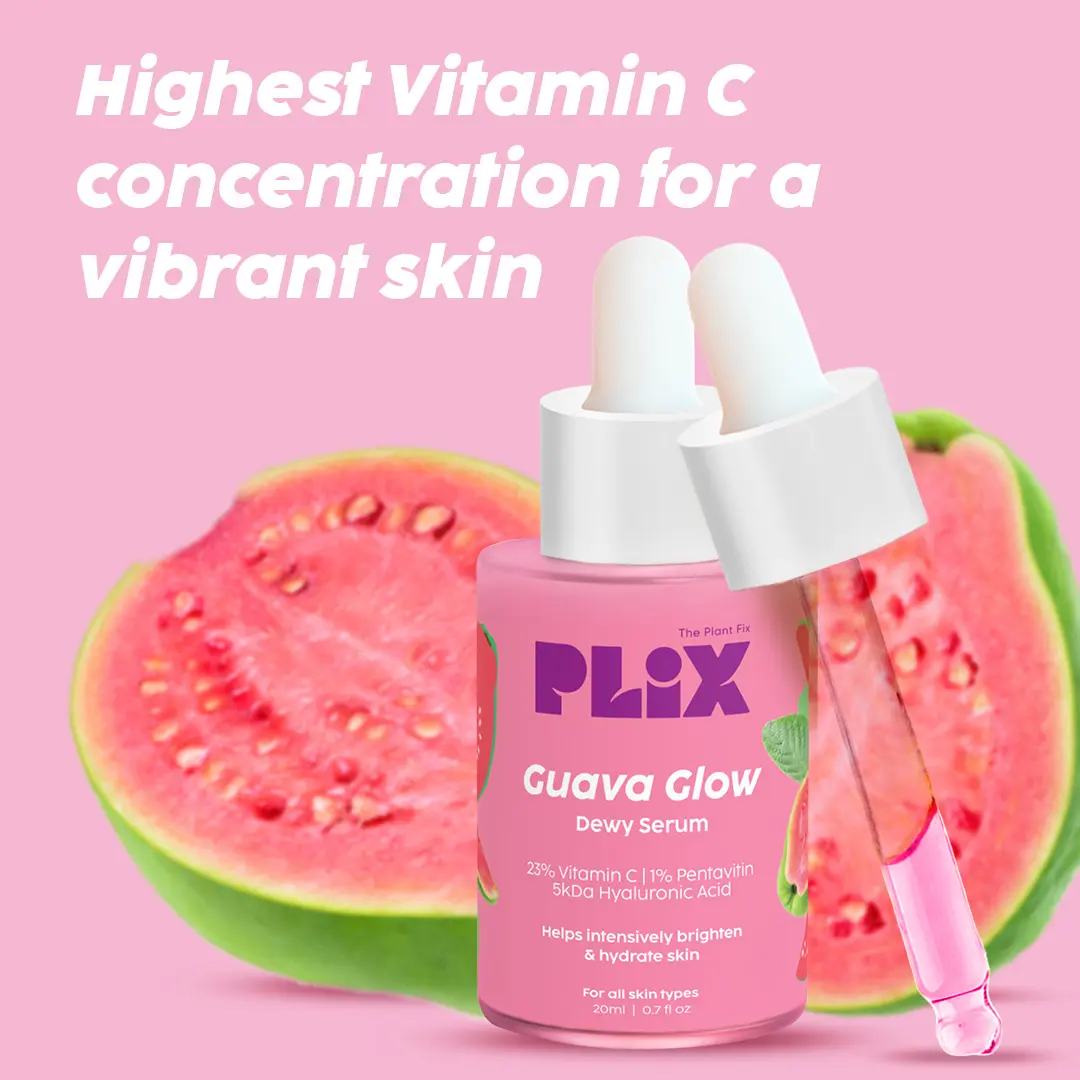 Plix Guava Glow Dewy 23% Vitamin C Serum