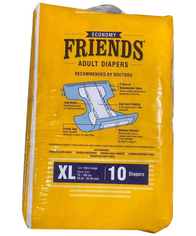 Friends Adult Diaper XL