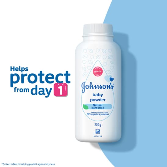 Johnsons Baby Powder Natural