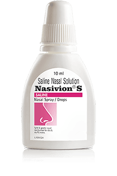 Nasivion S Saline Nasal Spray/Drops