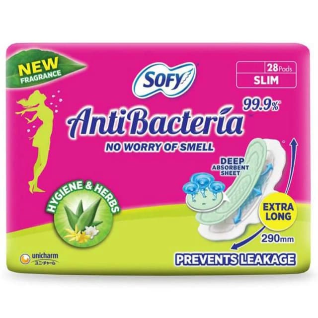 Sofy Anti Bacteria Sanitary Pads XL