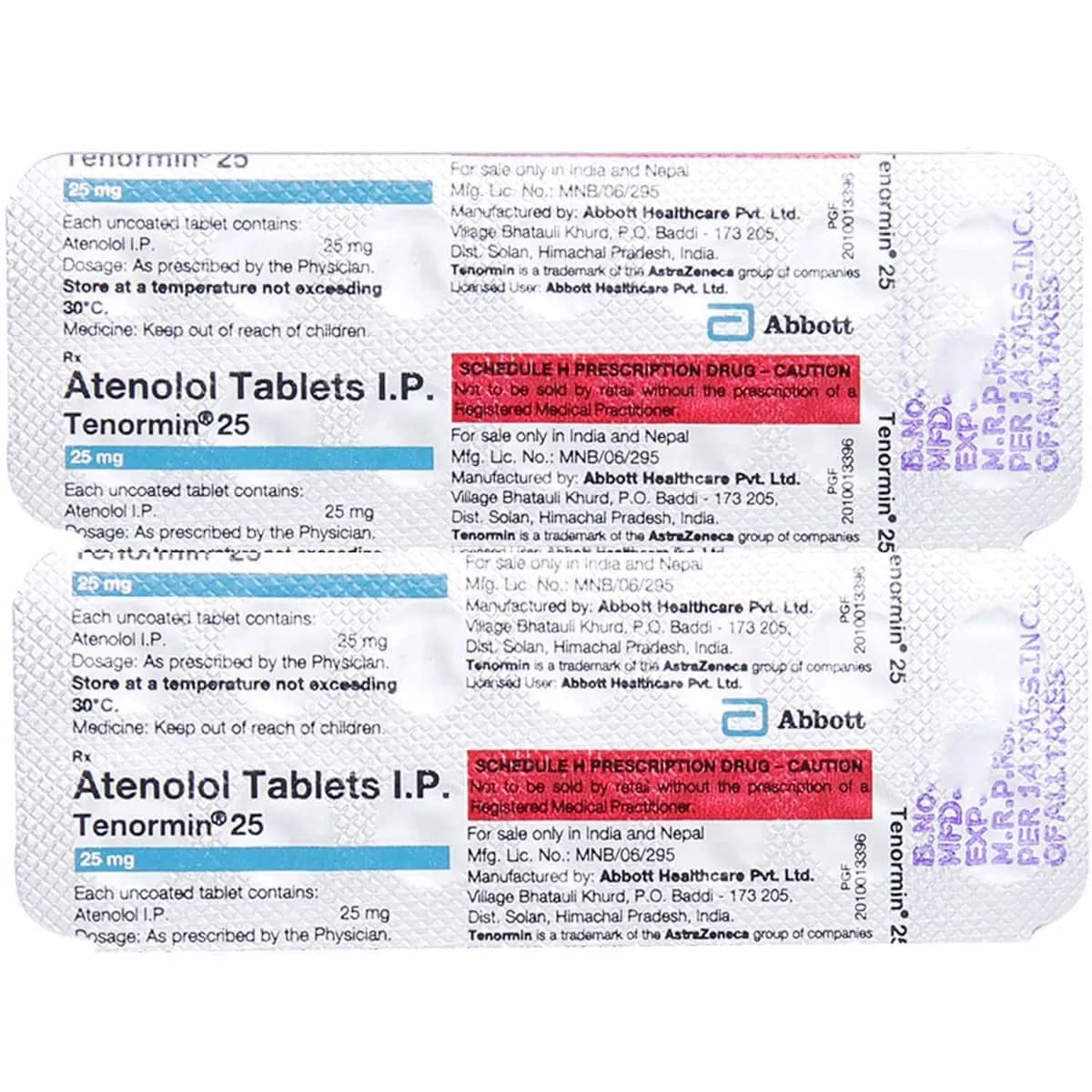Tenormin 25 Tablet