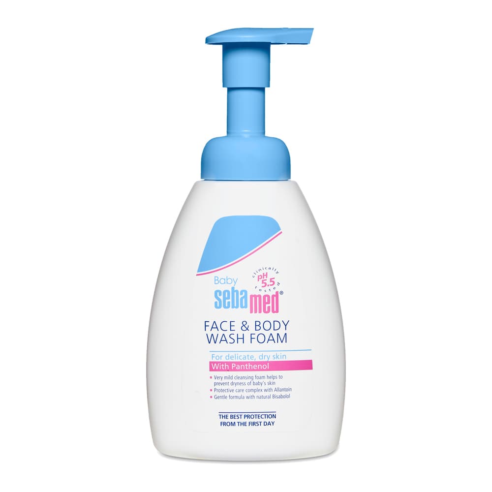 Sebamed Baby Face & Body Wash Foam