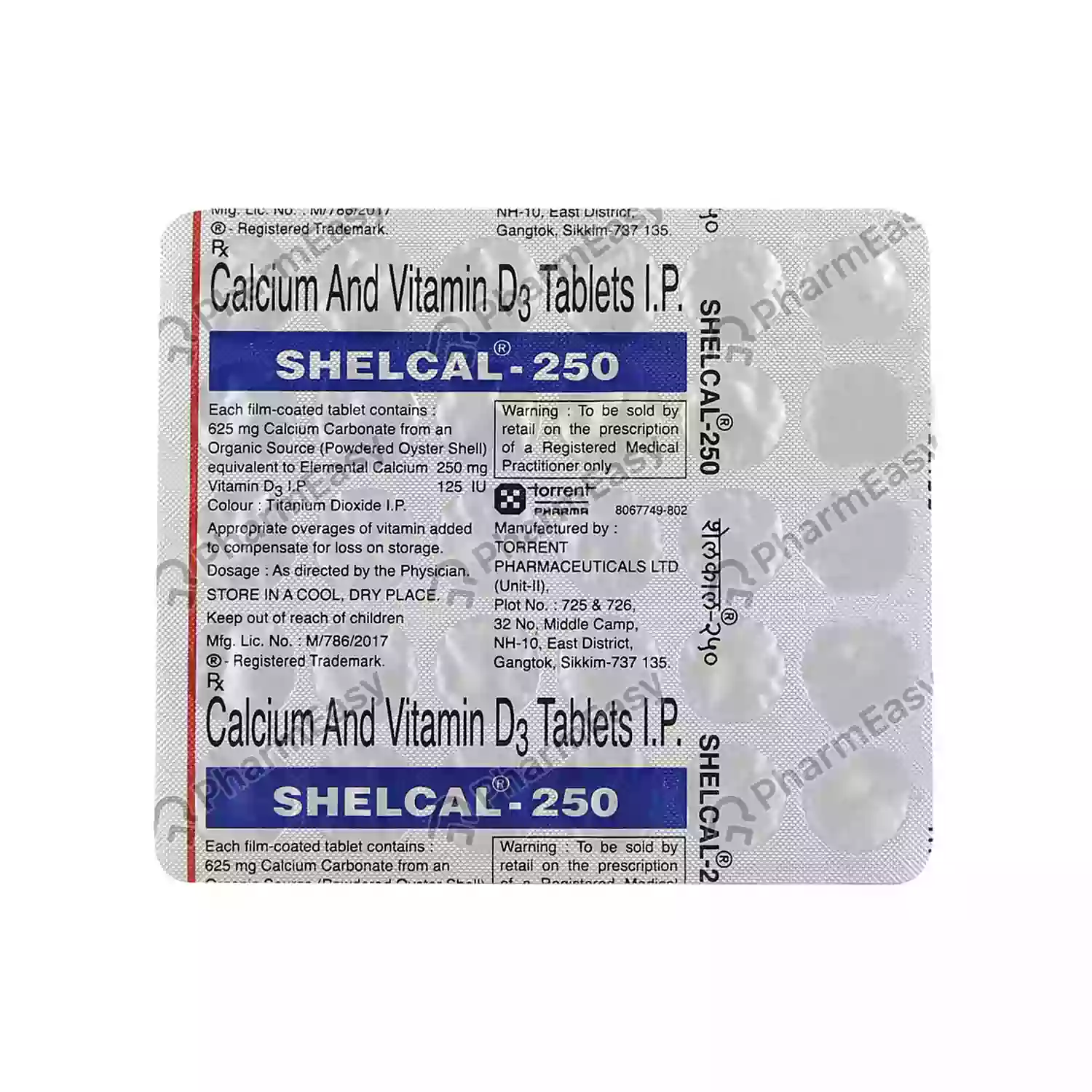 Shelcal 250 Tablet