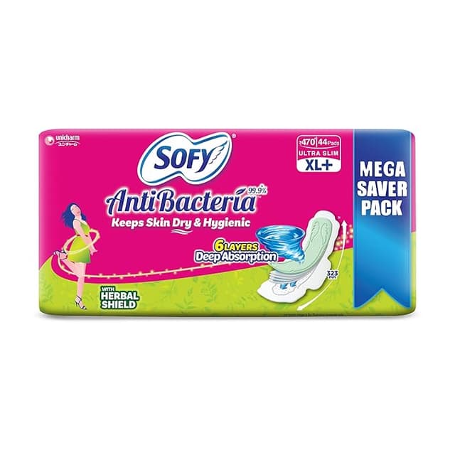 Sofy Antibacteria Sanitary Pads XL