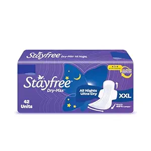 Stayfree Dry-Max All Night Ultra-Dry Pads XXL