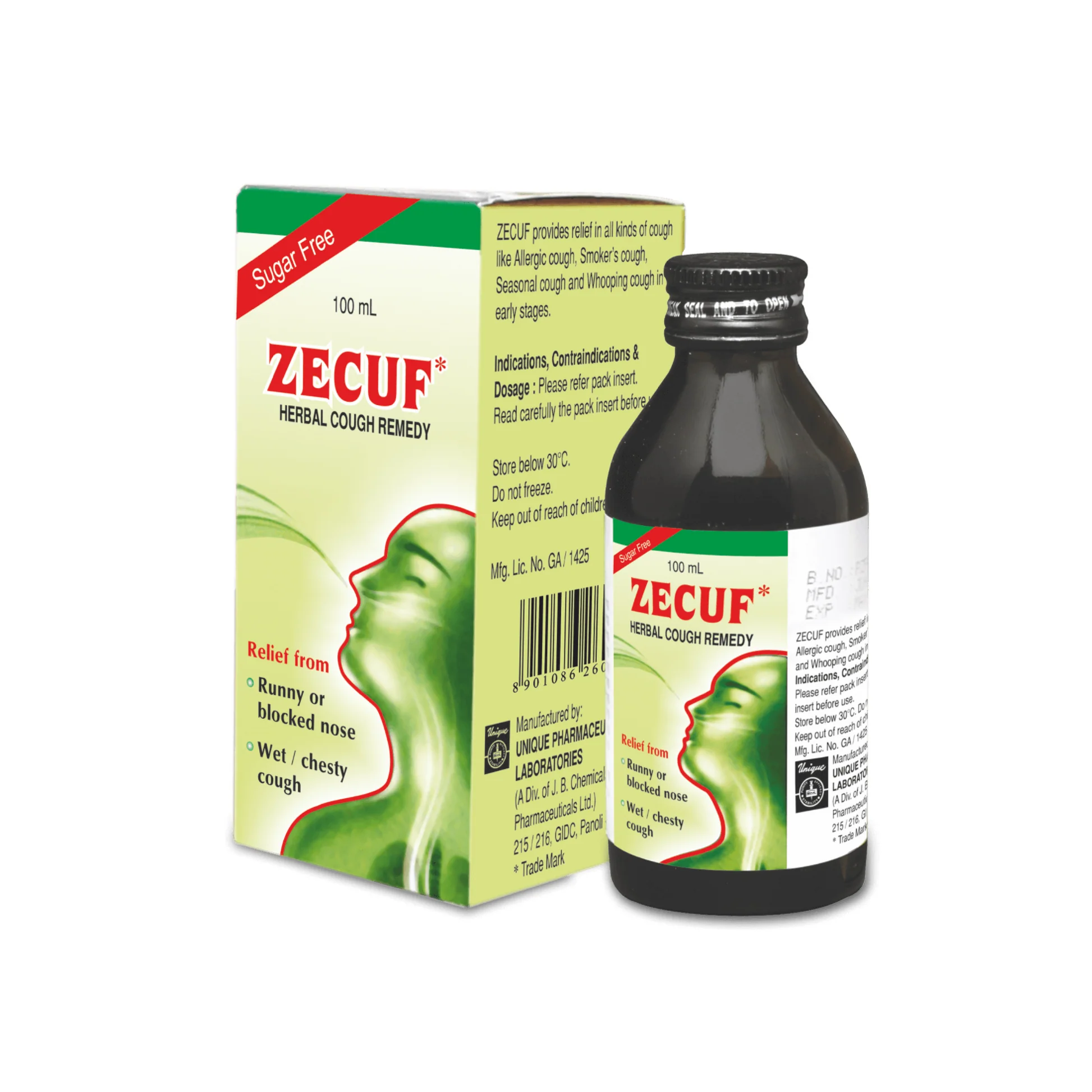 Zecuf Cough Remedy Syrup